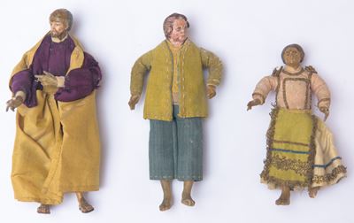 Tre Personaggi da Presepe