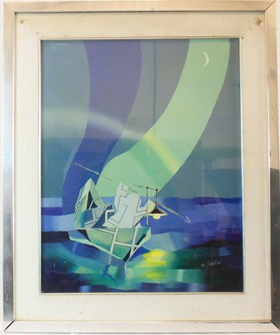 M. Santini - Pescatore Notturno
