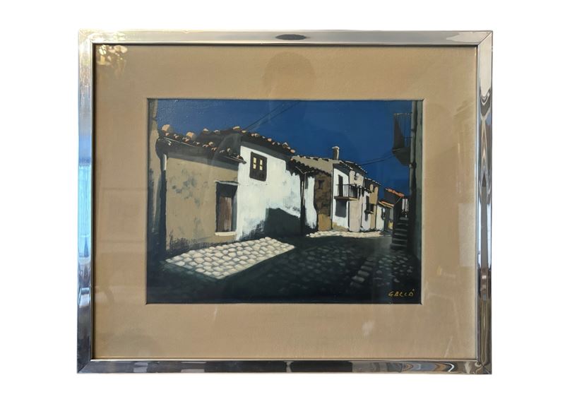 Giuseppe Gallà - Scorcio di Paese