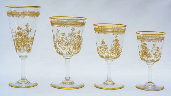 BACCARAT - Servizio di calici "Récamier"