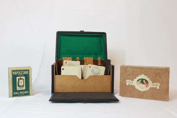 Carte da gioco  - Auction Brocantage Natalizio - DAMS Casa d'Aste