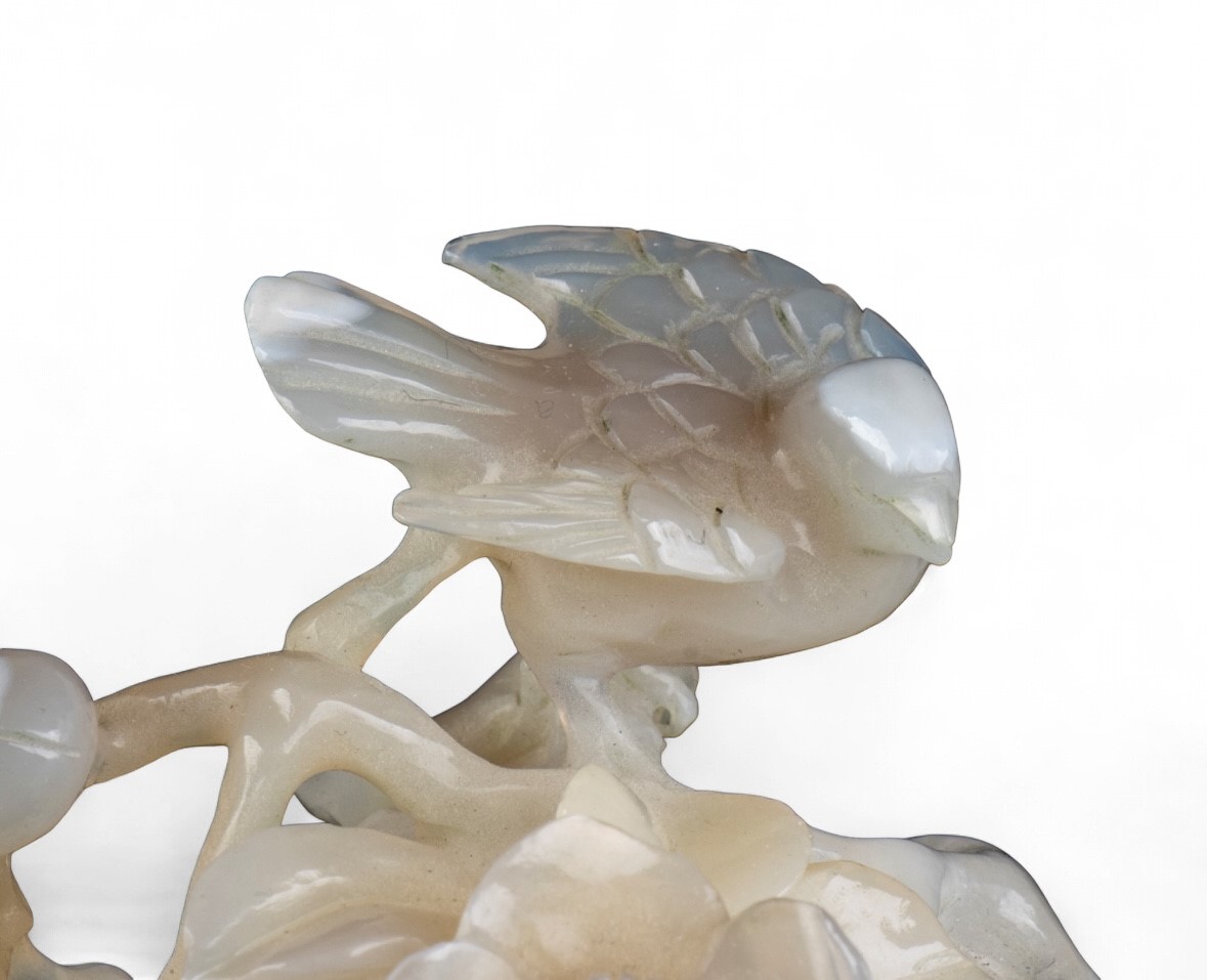 Scultura in Giada Bianca