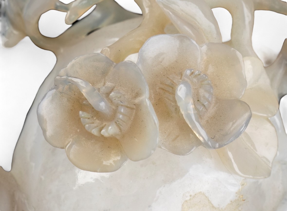 Scultura in Giada Bianca