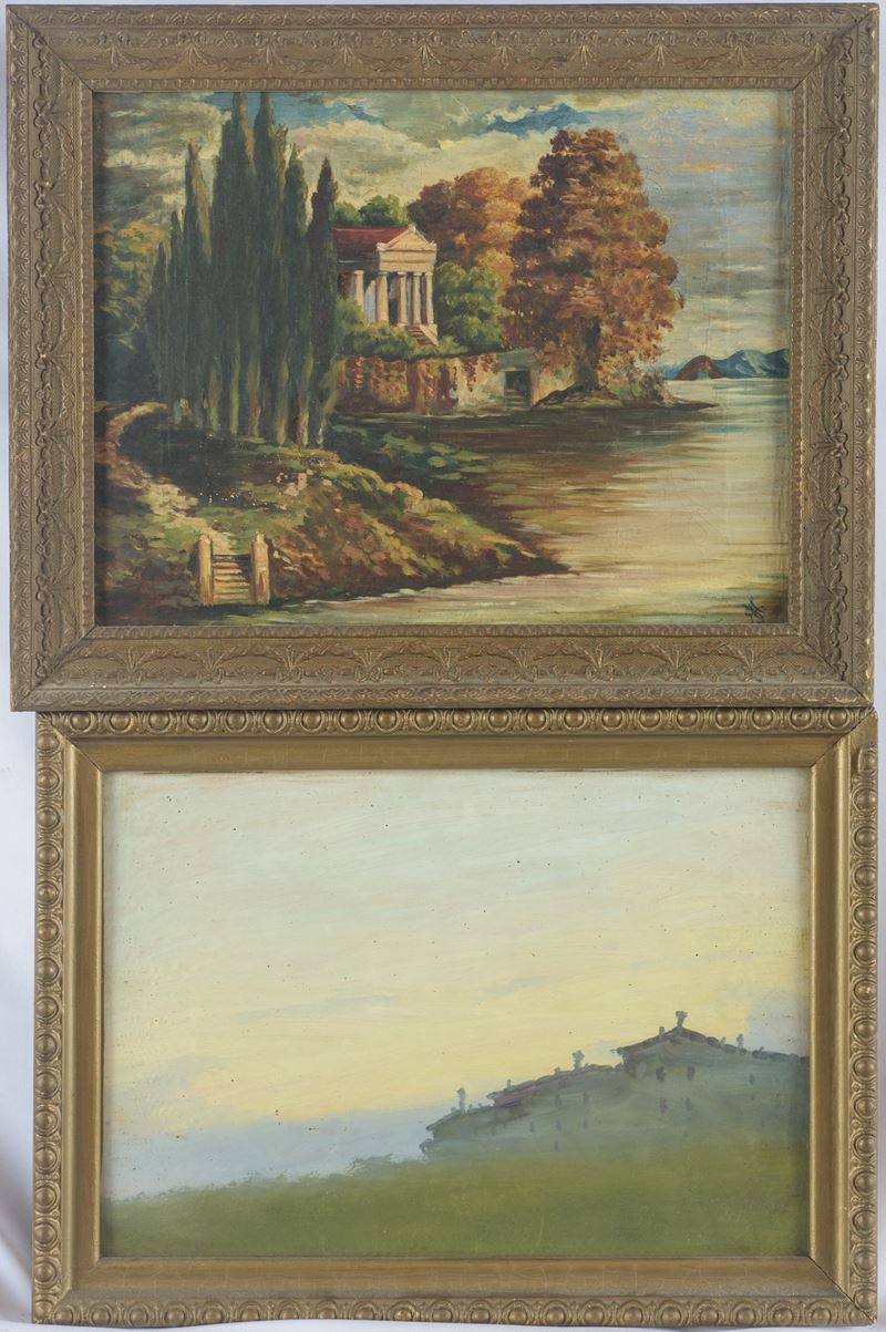 Coppia di Dipinti