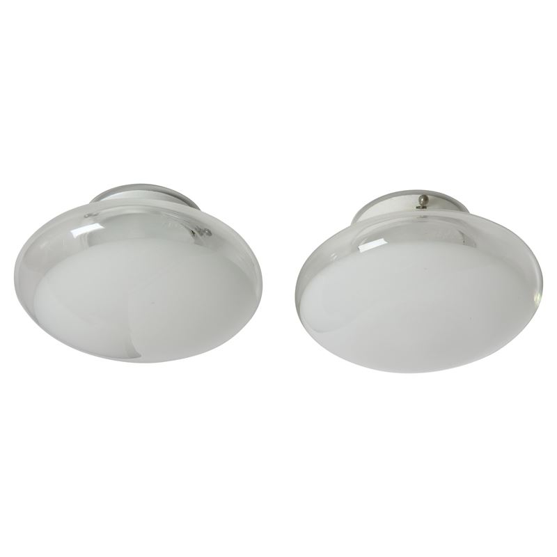 Roberto Pamio - Coppia di Lampade da Parete o da Soffitto - Gill 45 per Leucos