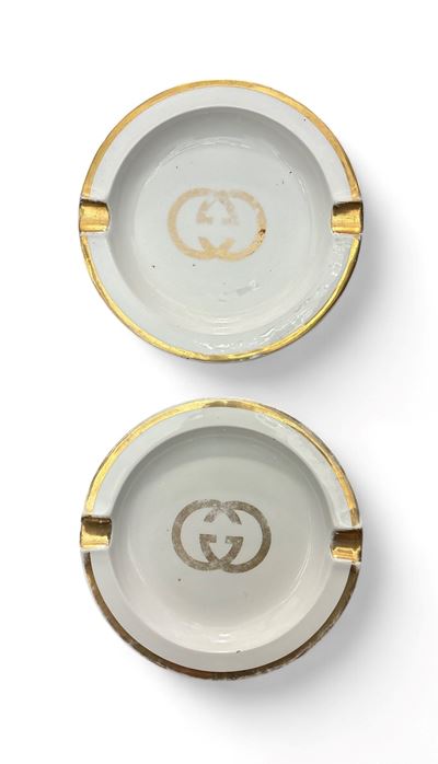 Gucci - Coppia di Posacenere