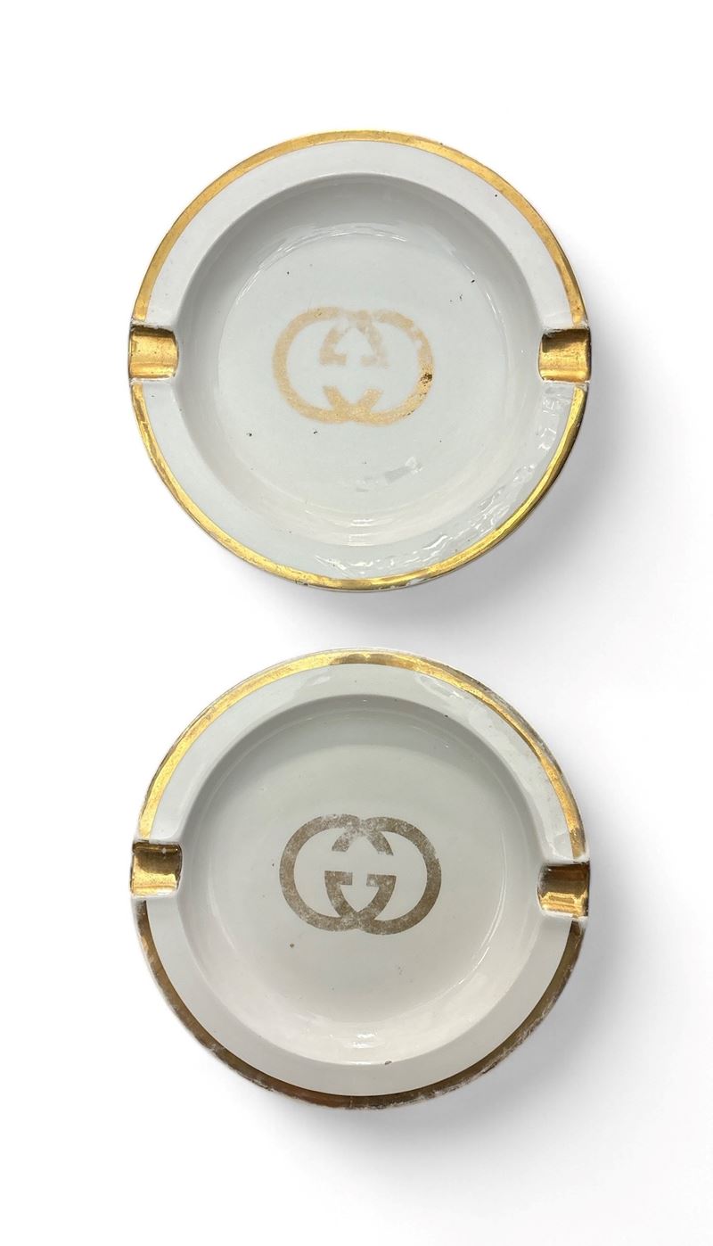 Gucci - Coppia di Posacenere