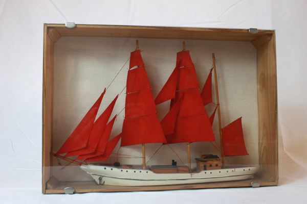 Modello di Veliero  - Asta Brocantage Natalizio - Web Only - DAMS Casa d'Aste