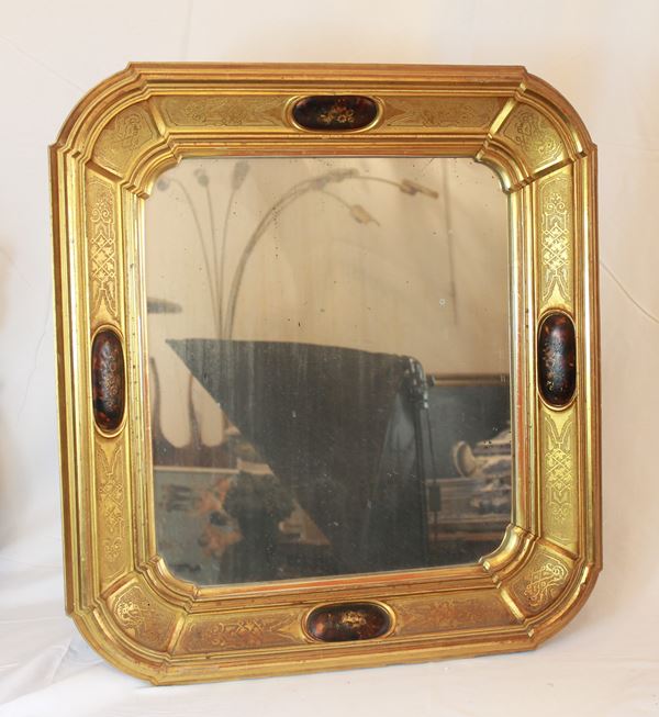 Piccola specchiera  (Francia, Luigi Filippo, seconda metà del XIX sec.)  - Asta Brocantage Natalizio - Web Only - DAMS Casa d'Aste