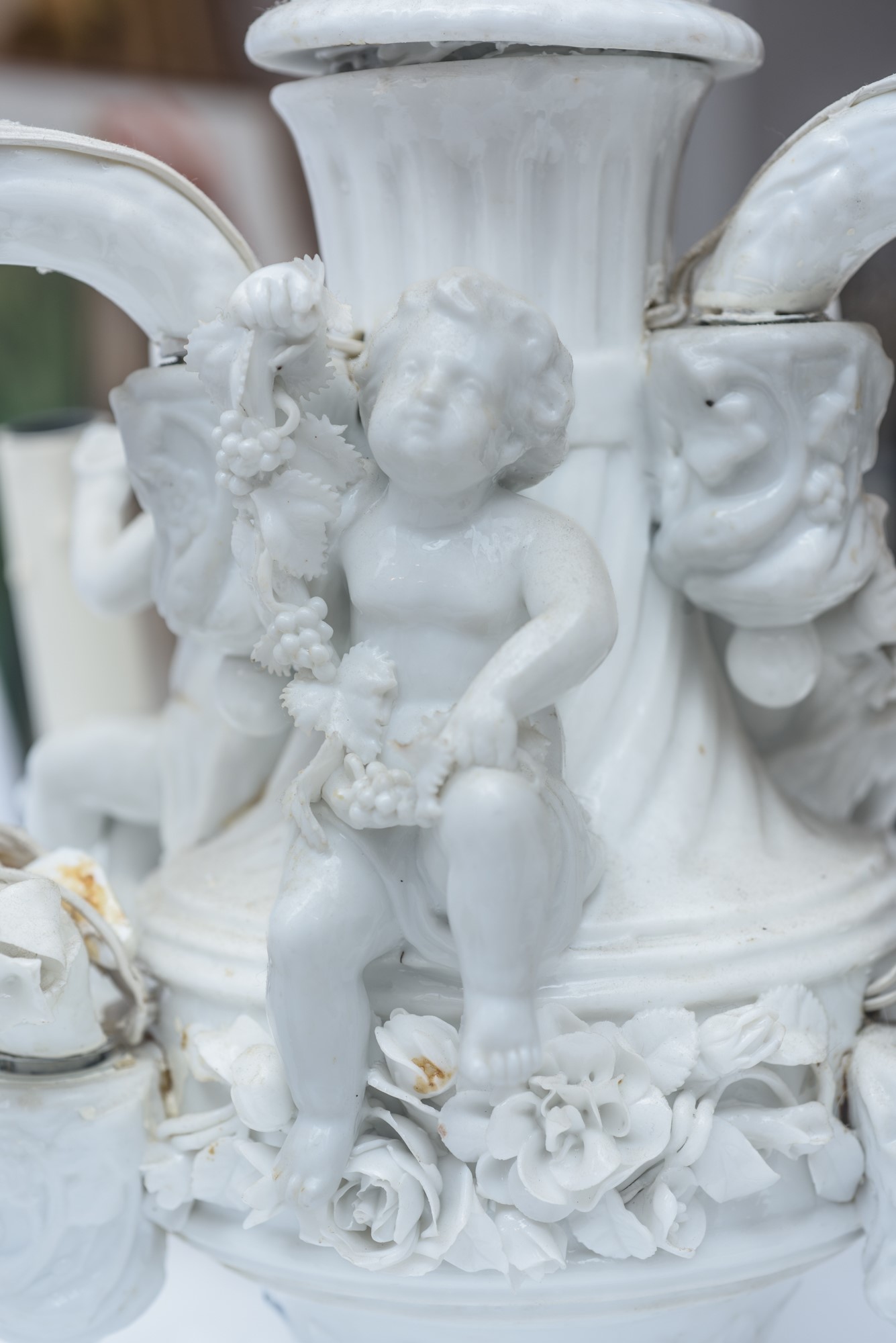 Manifattura Meissen - Lampadario a 9 luci