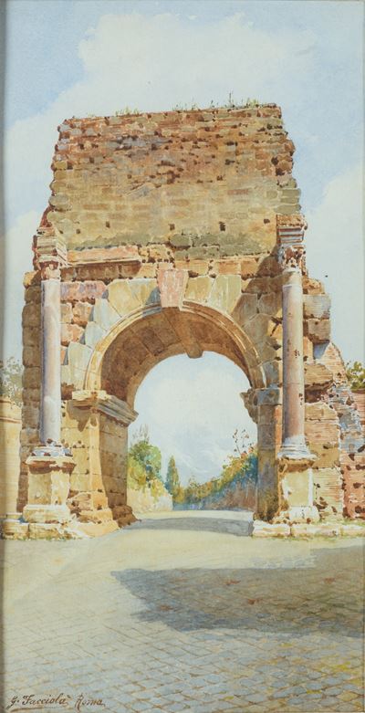 Arco di Druso (acquerello su carta)