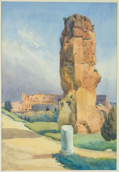 Veduta del Colosseo