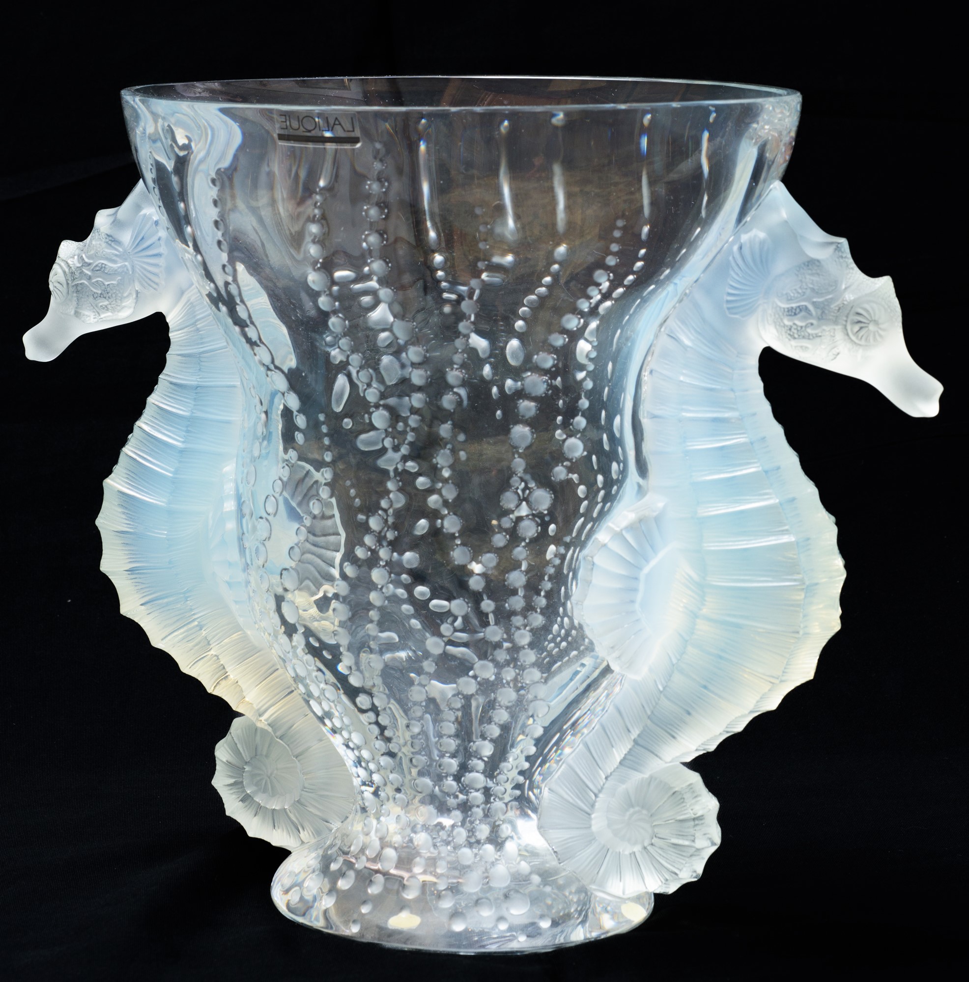 LALIQUE - Vaso mod. Poseidon