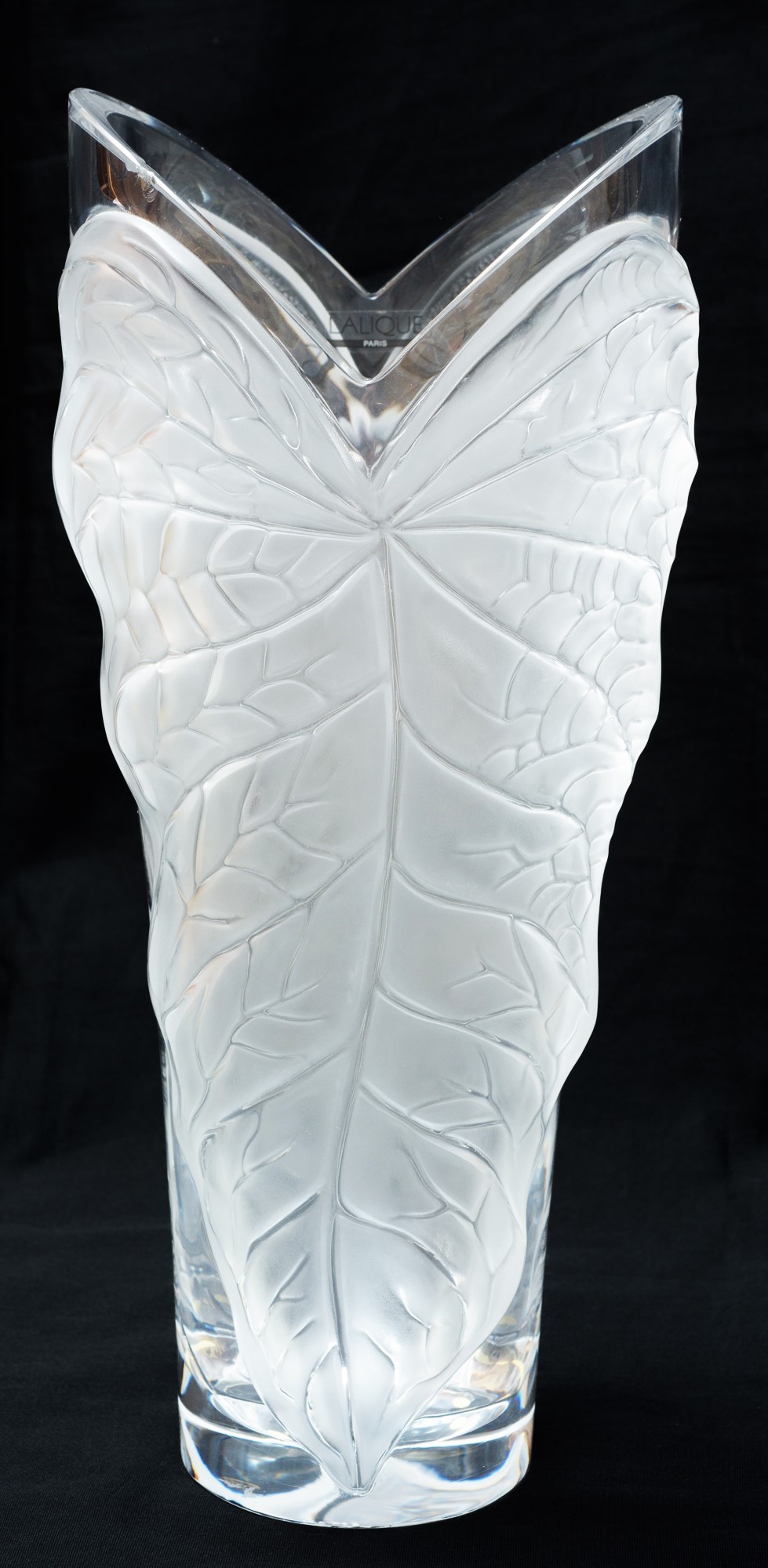 Lalique - Vaso Anthurium Leaf