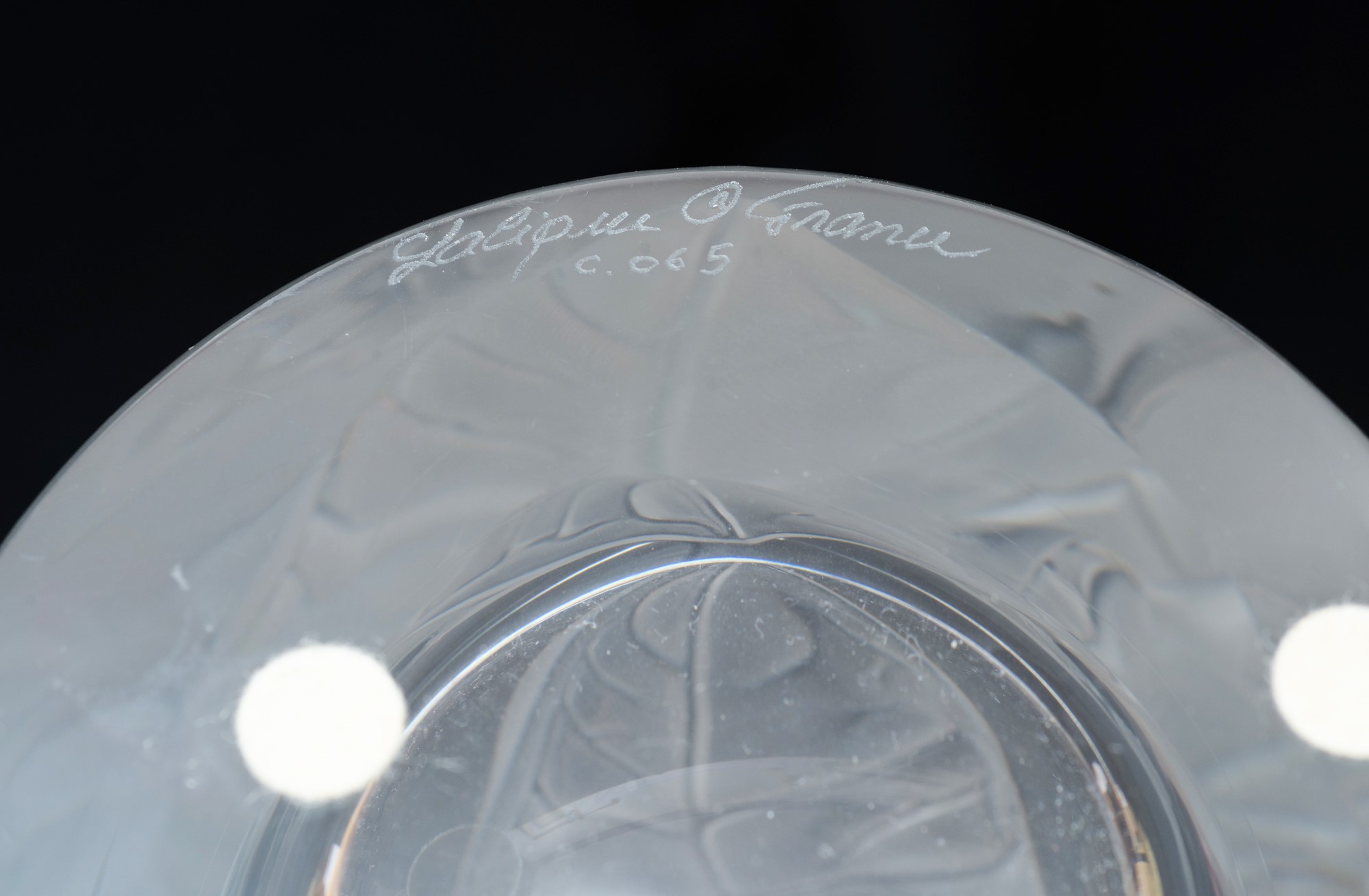 Lalique - Vaso Anthurium Leaf