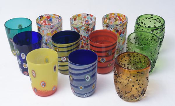 Murano - Set di 12 Bicchieri