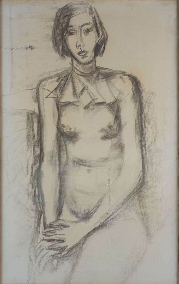 Orfeo Tamburi - Portrait of Iris with lapel