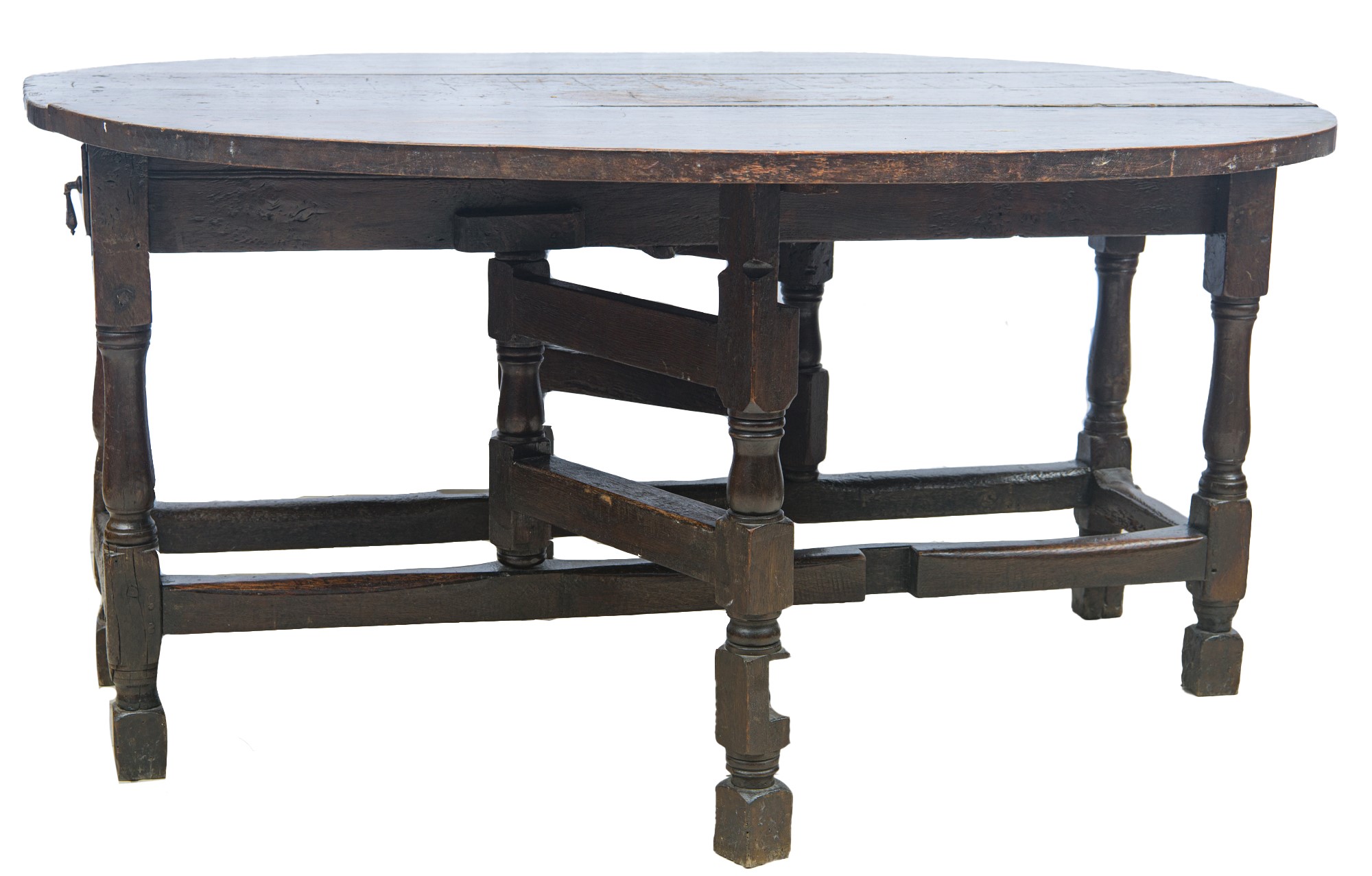 Raro tavolo a bandelle