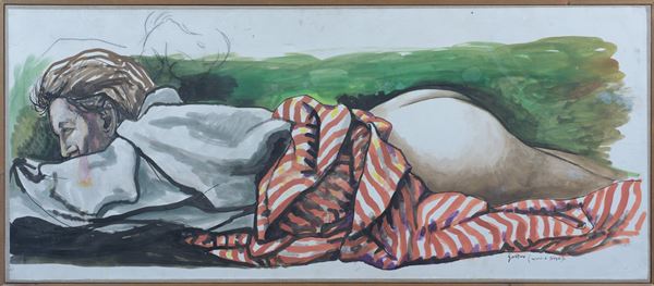 Renato Guttuso - Memory of Naples