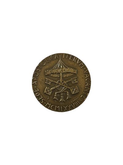 Medaglia papale, sede vacante, bronzo (1978)