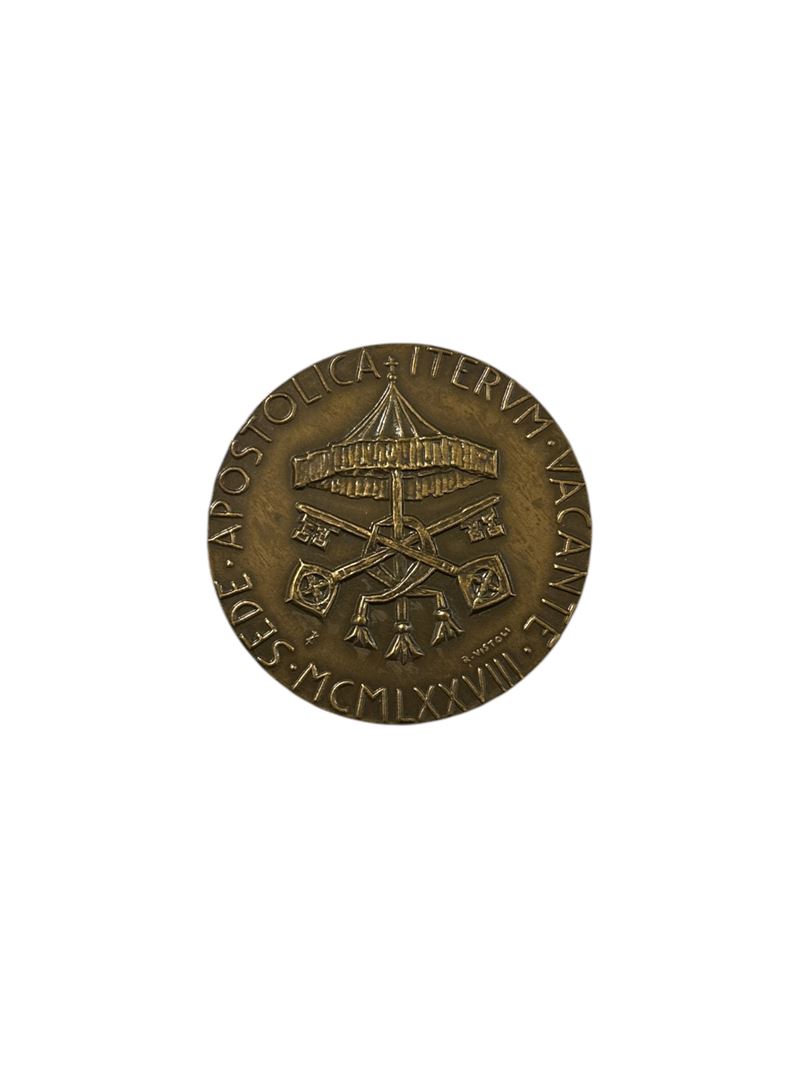 Medaglia papale, sede vacante, bronzo (1978)