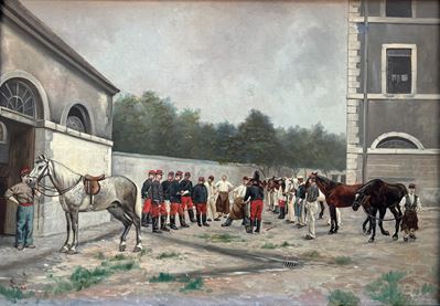 Scena di Scuderia