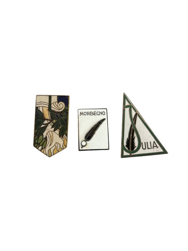 Lotto di tre distintivi  - Asta Numismatica, Medaglistica e Memorabilia - DAMS Casa d'Aste