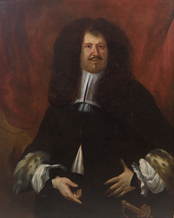Scuola Genovese - Ritratto di nobiluomo