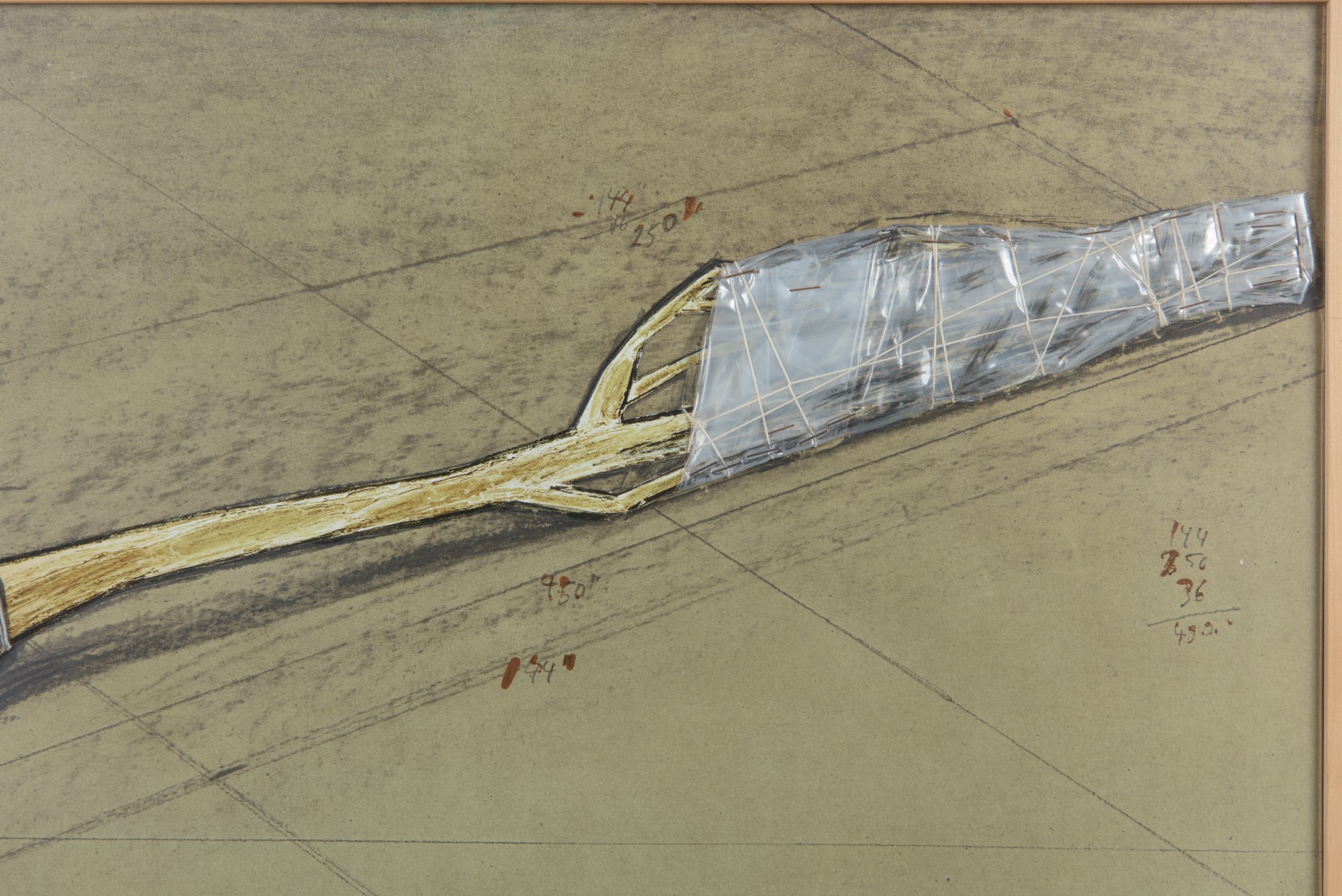 Christo Javacheff Christo - Wrapped Tree (progetto)