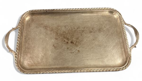 Due vassoi  (XX secolo)  - Metallo argentato - Auction Art de la Table - DAMS Casa d'Aste