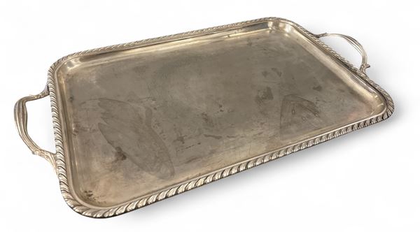 Lotto di 7 vassoi  (XX secolo)  - metallo argentato - Auction Art de la Table - DAMS Casa d'Aste