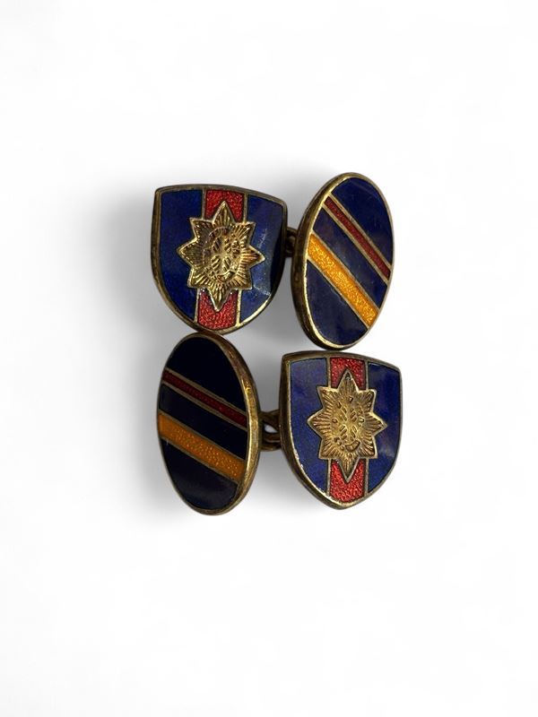 Due gemelli in arg 800  (XX secolo)  - Auction Jewelry - DAMS Casa d'Aste