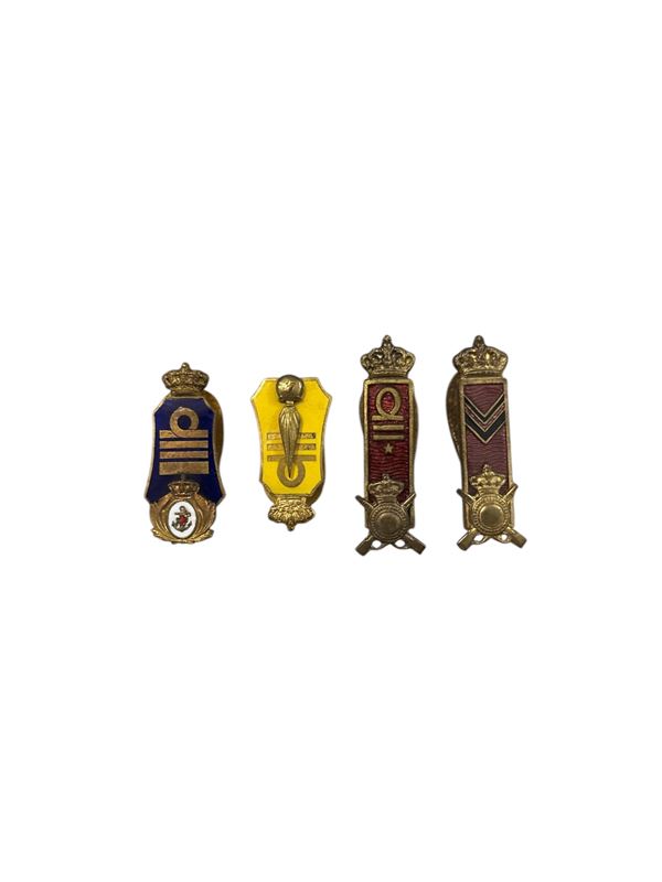 Lotto di quattro distintivi  - Auction Numismatica, Medaglistica e Memorabilia - DAMS Casa d'Aste