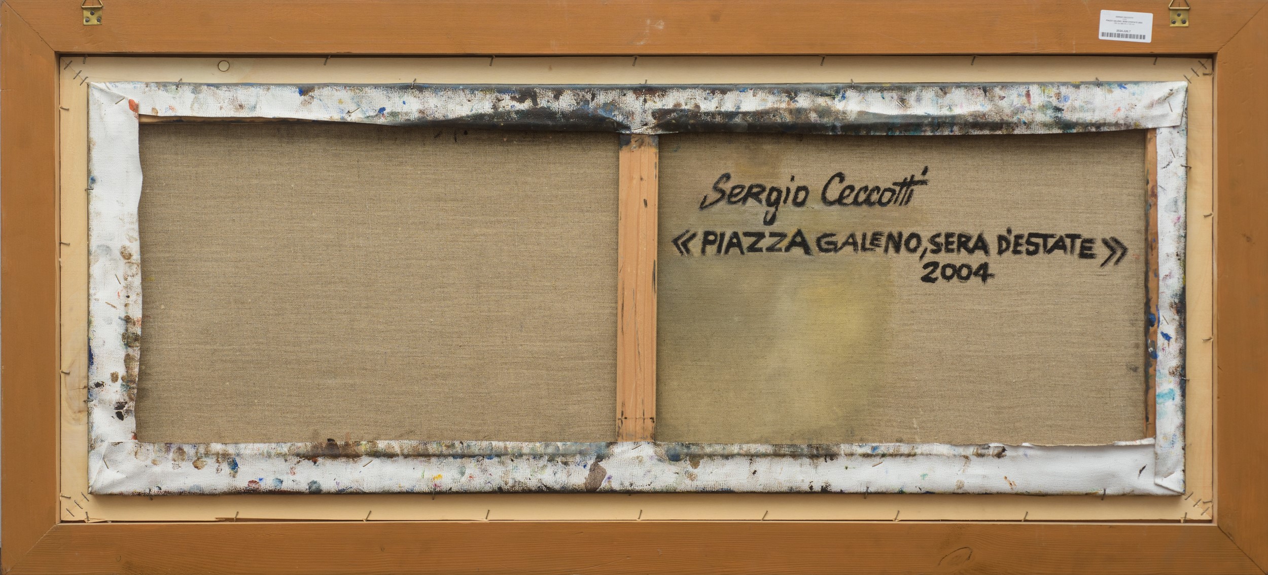 Sergio Ceccotti - Piazza Galeno, Sera D'estate
