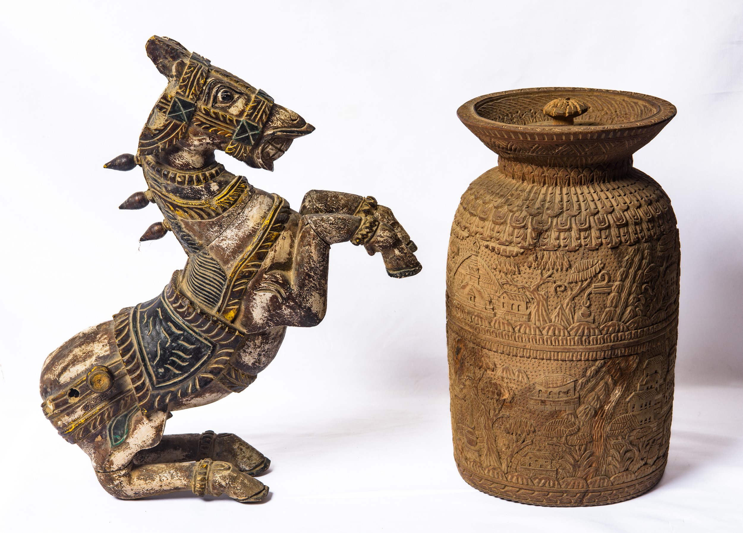 Cavallo e Contenitore, Manifattura orientale (2)