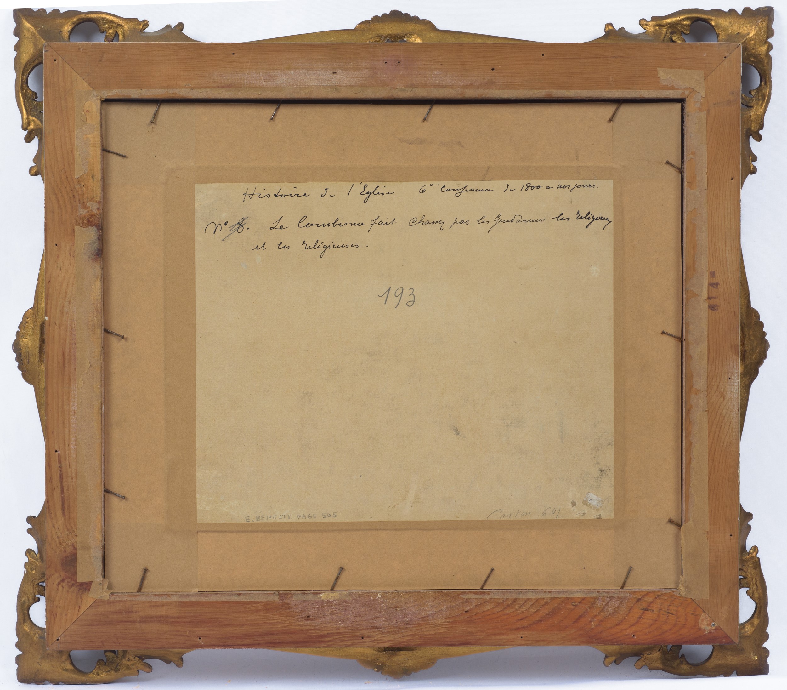 Scena storico-religiosa con monaci domenicani