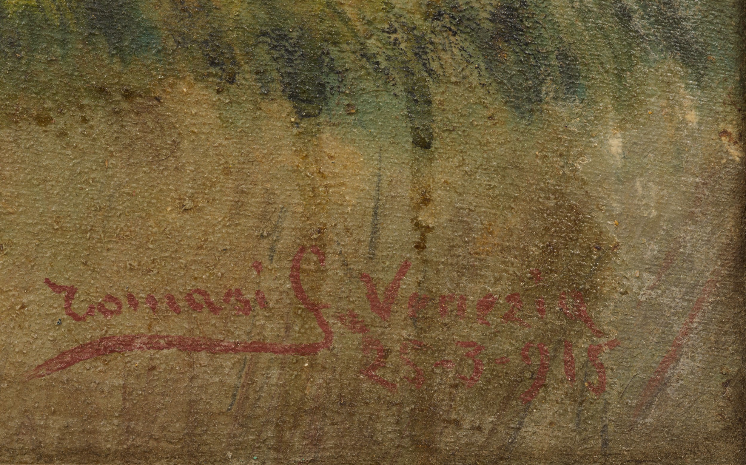 Paesaggio con animali