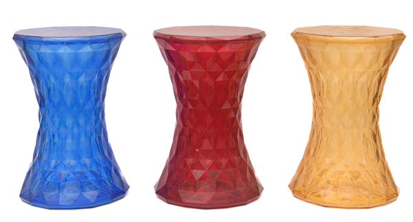 Marcel Wanders - Three stools mod. &quot;Stone&quot;