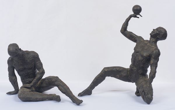 Paolo &amp; Edgar - Two sculptures