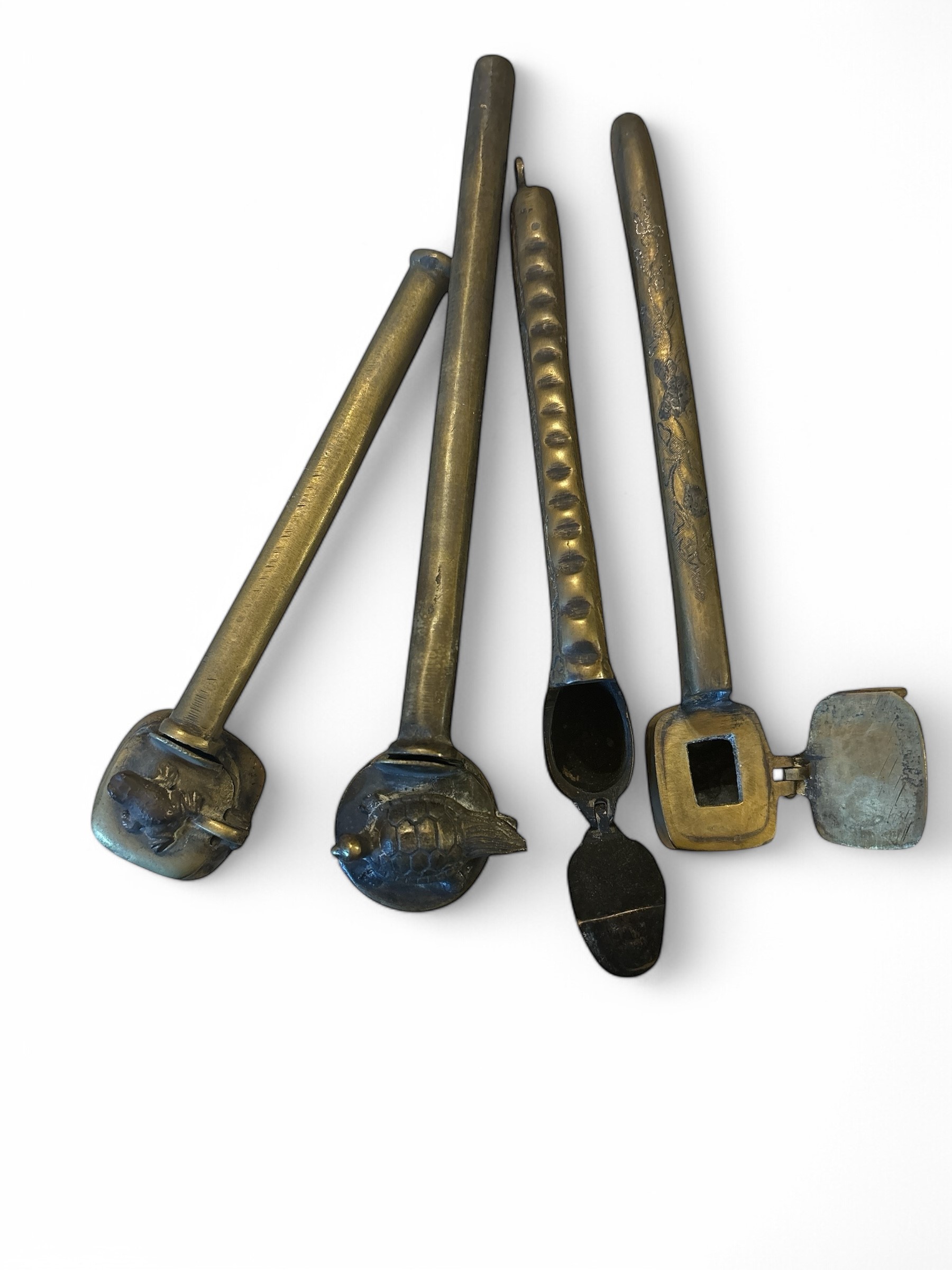 Set di quattro calamai da viaggio portapenne