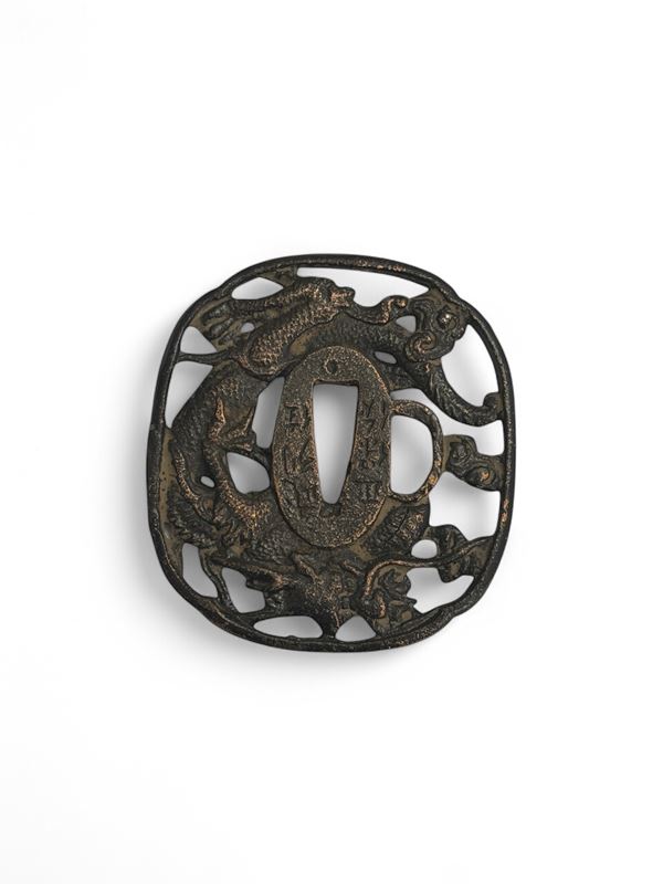 Guardamano da sciabola - Tsuba