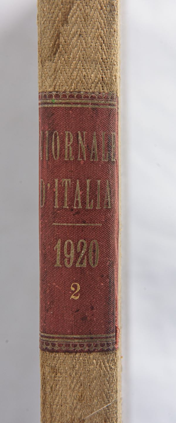 IL GIORNALE D'ITALIA - Raccolta dal 1 Aprile al 30 Giugno 1920