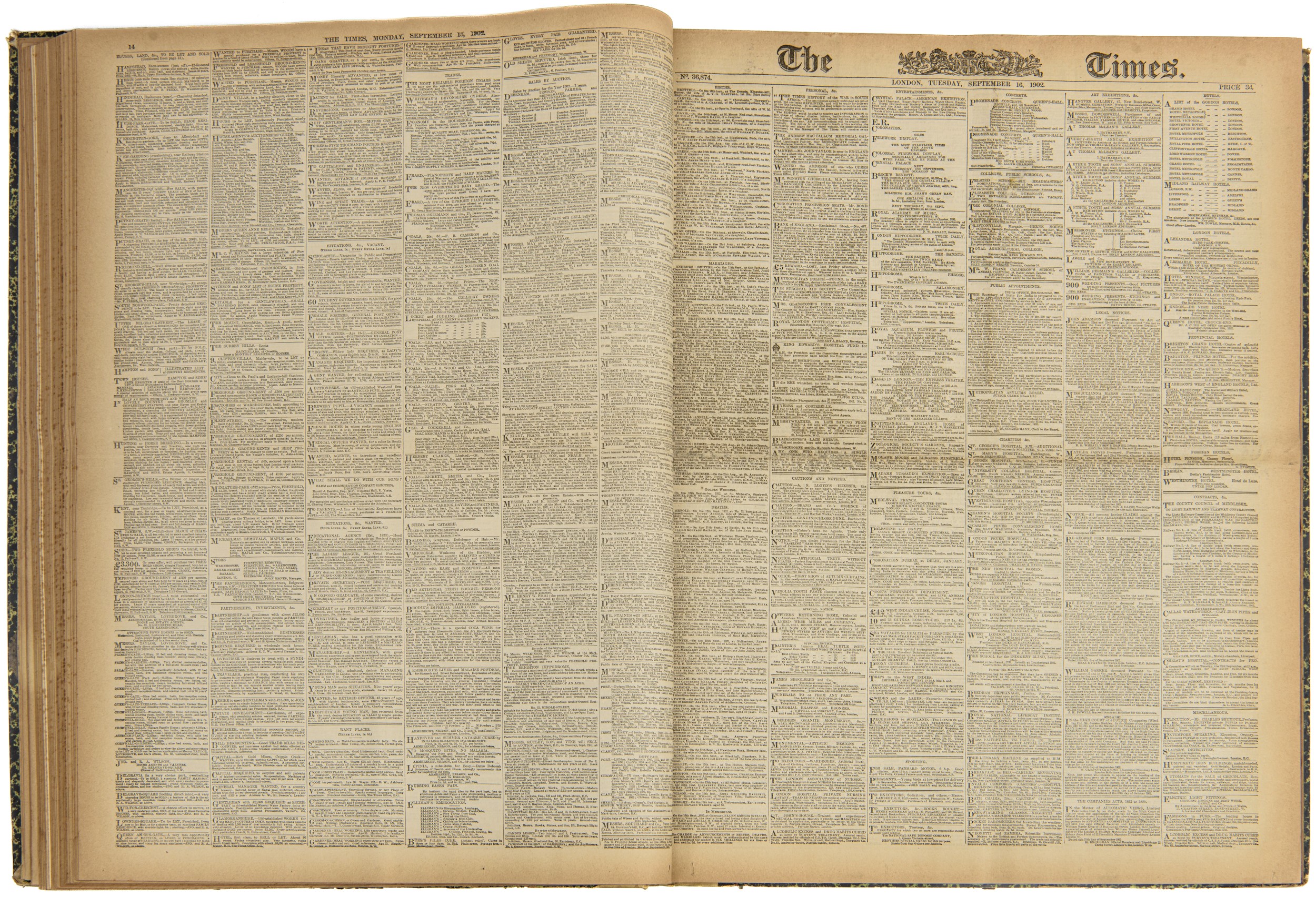 The Times - Raccolta dal 1 Settembre al 31 Ottobre 1902