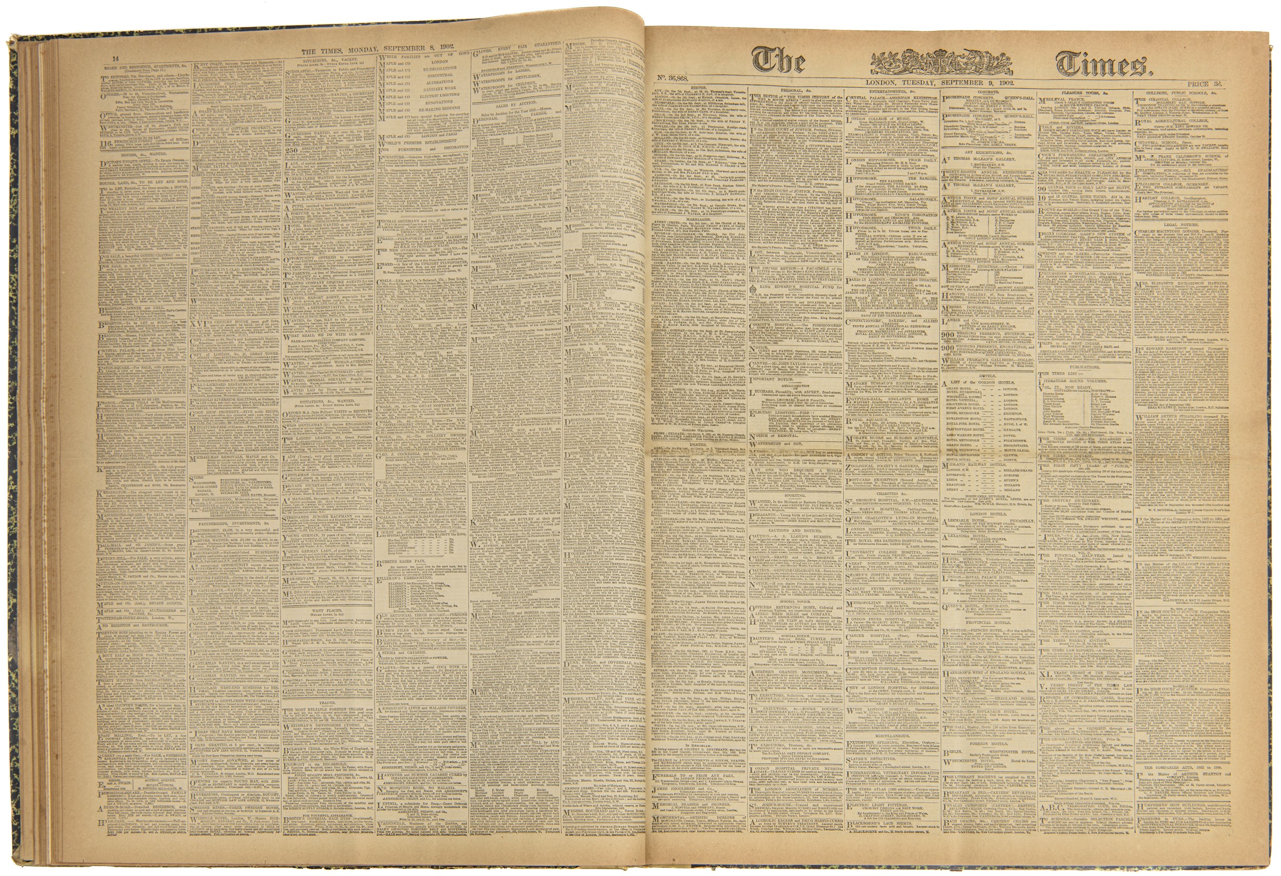 The Times - Raccolta dal 1 Settembre al 31 Ottobre 1902