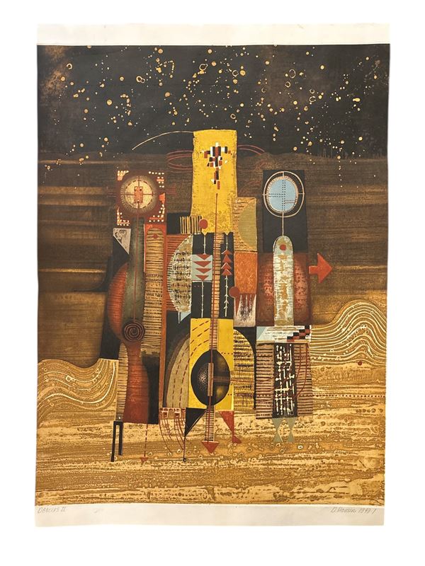 Diane Hansen : Dancers II  - Auction Affordable art of the 20th century - DAMS Casa d'Aste