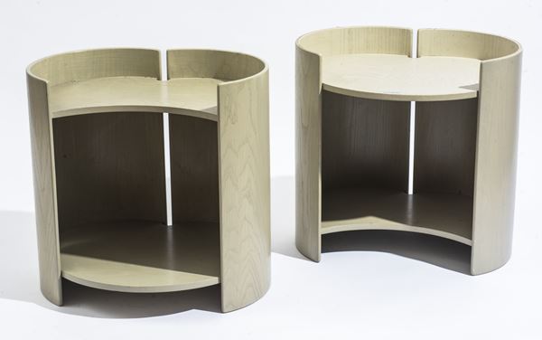 Kazuhide Takahama - Pair of bedside tables mod. &quot;Gea&quot;