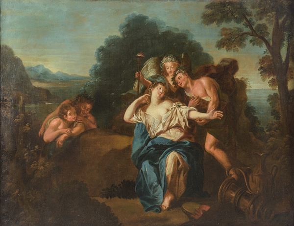 Antoine Coypel - Bacco e Arianna sull'isola di Naxos