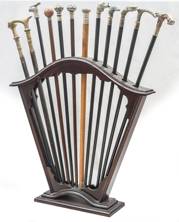 Collezione di bastoni