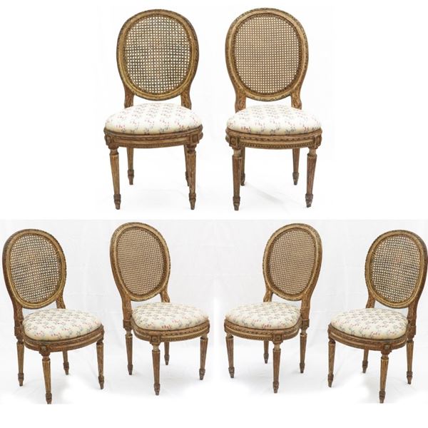 Six chairs