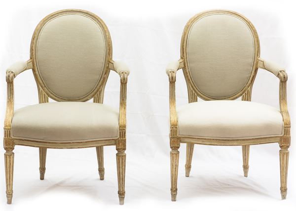 Coppia di poltroncine
